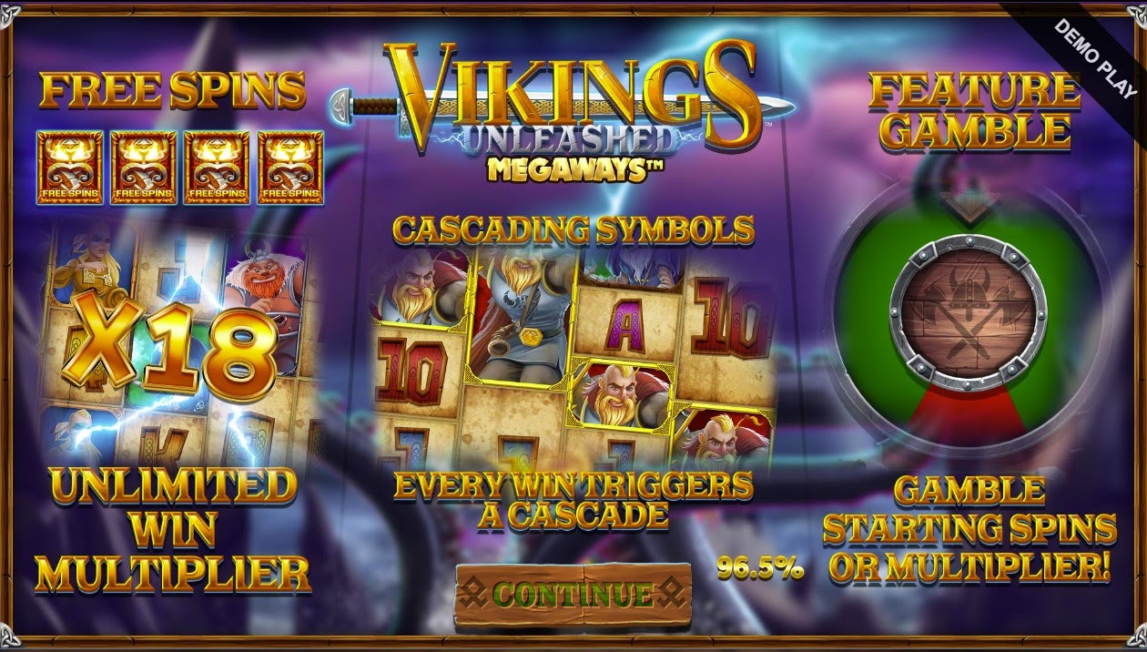 vikings megaways slot